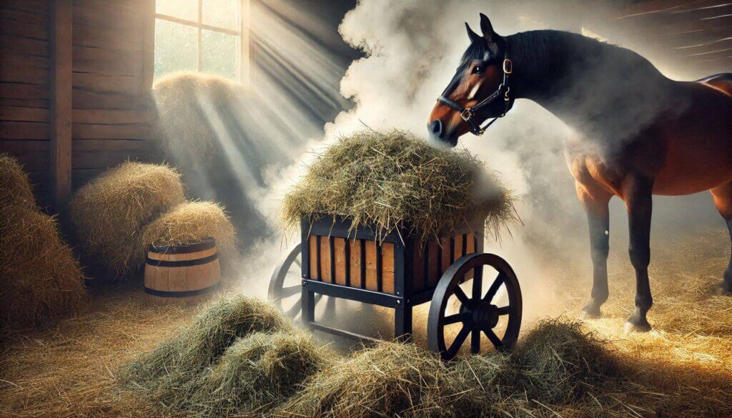 Pourquoi le foin cuit à la vapeur est indispensable à la bonne santé des chevaux